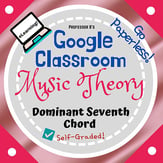 Music Theory Unit 16, Lesson 64: Dominant Seventh Chord Digital Resources